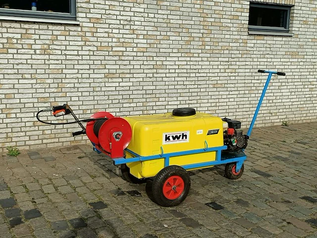 Mobiele hogedrukreiniger, kwh, 3w-203h met honda gx160 motor, 2007 - afbeelding 1 van  9
