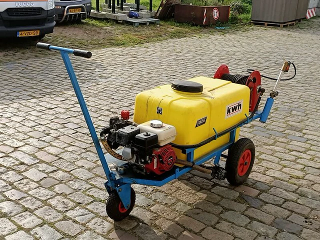 Mobiele hogedrukreiniger, kwh, 3w-203h met honda gx160 motor, 2007 - afbeelding 4 van  9