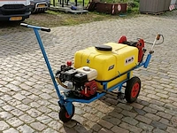 Mobiele hogedrukreiniger, kwh, 3w-203h met honda gx160 motor, 2007 - afbeelding 4 van  9