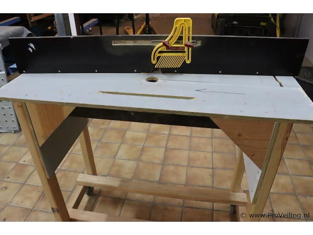 Mobiele houtbewerkingswerkbank - 122x49x122cm - afbeelding 3 van  7