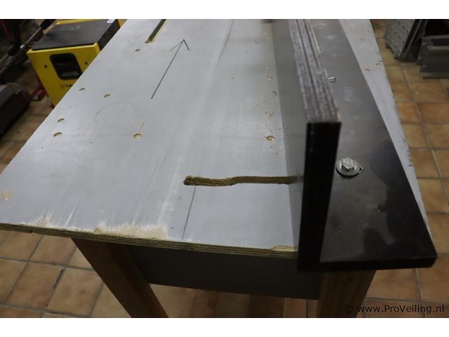 Mobiele houtbewerkingswerkbank - 122x49x122cm - afbeelding 5 van  7