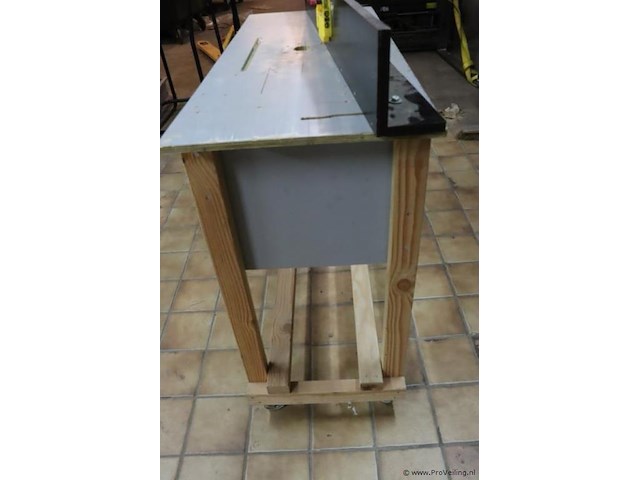 Mobiele houtbewerkingswerkbank - 122x49x122cm - afbeelding 7 van  7