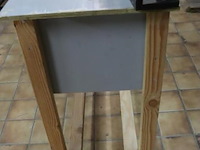 Mobiele houtbewerkingswerkbank - 122x49x122cm - afbeelding 7 van  7