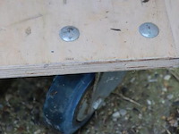 Mobiele houten opbergkast - afbeelding 6 van  6