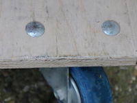 Mobiele houten opbergkast - afbeelding 6 van  6