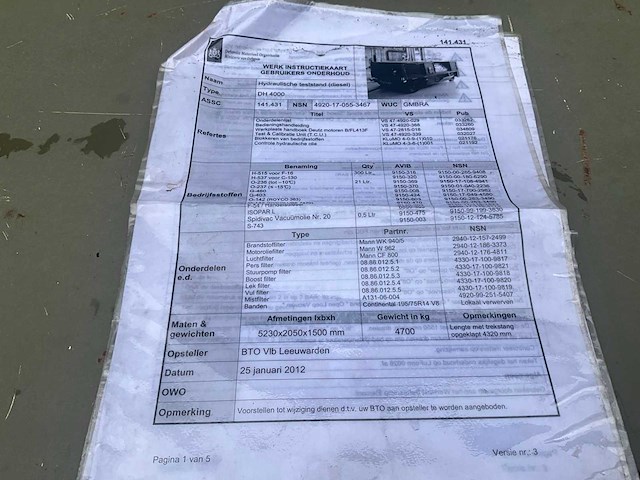 Mobiele hydrauliek-vulinstallatie - afbeelding 6 van  16