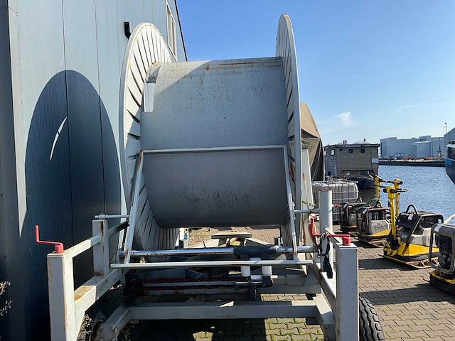 Mobiele hydraulische kabelhaspel - afbeelding 7 van  12