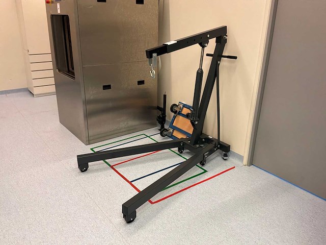 Mobiele hydraulische werkplaatskraan - afbeelding 1 van  5