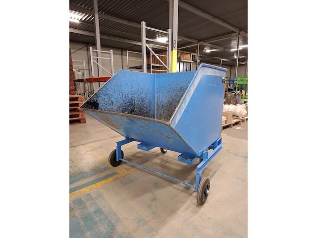 Mobiele kantelbak kw1000, bouwjaar 2008 - afbeelding 1 van  5