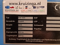 Mobiele kantelbak kw1000, bouwjaar 2008 - afbeelding 5 van  6