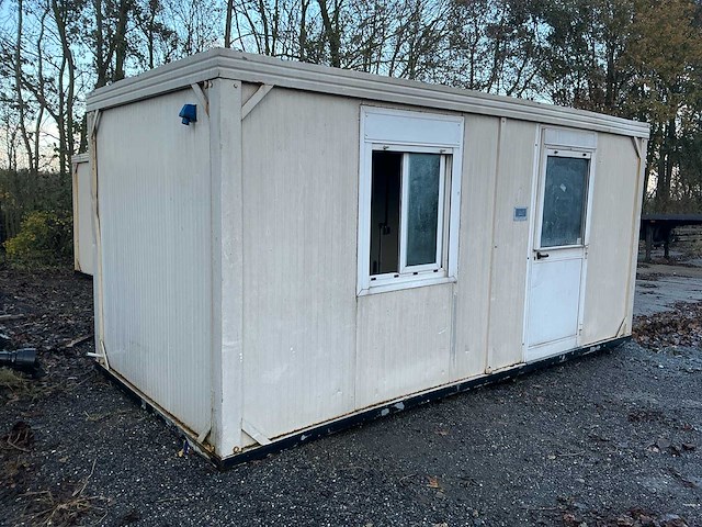 Mobiele kantoorunit / bouwkeet / schaftkeet - afbeelding 9 van  16