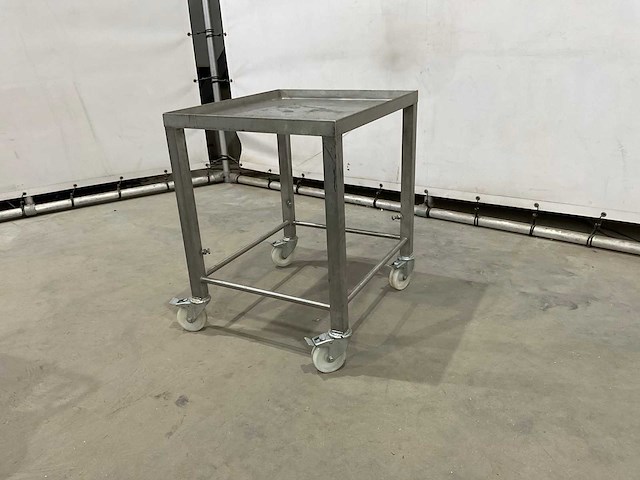 Mobiele kar rvs - afbeelding 1 van  3