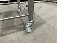Mobiele kar rvs - afbeelding 3 van  3