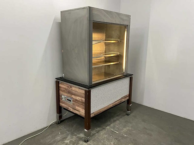 Mobiele koelvitrine met elektrisch rolluik - afbeelding 1 van  10