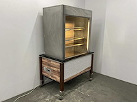 Mobiele koelvitrine met elektrisch rolluik - afbeelding 1 van  10
