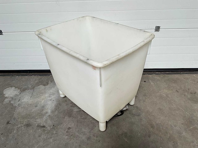 Mobiele kunststof bak - afbeelding 1 van  1