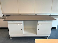 Mobiele laboratoriumtafel - afbeelding 3 van  3