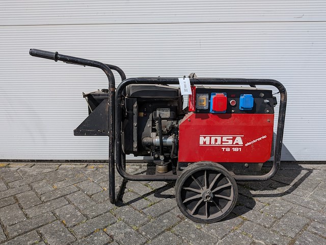 Mobiele lasgenerator, mosa, ts 181 - afbeelding 13 van  13