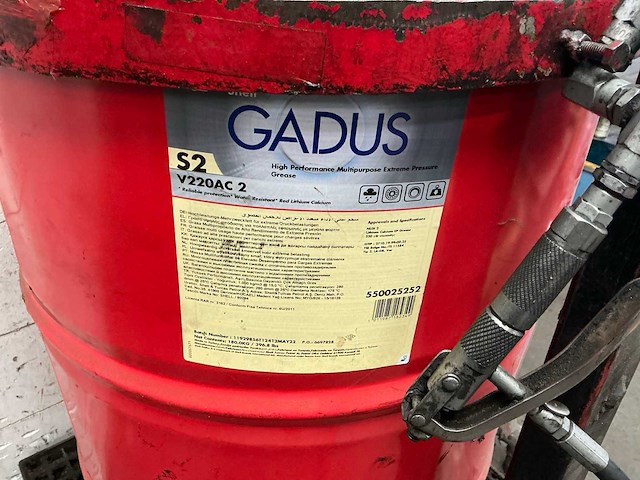 Mobiele lekbak met slanghaspel en pomp - afbeelding 2 van  8