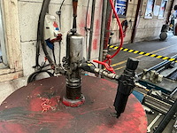 Mobiele lekbak met slanghaspel en pomp - afbeelding 7 van  8