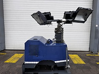 Mobiele lichtmast sandhurst, tl90, blauw, bouwjaar 2006, diesel - afbeelding 1 van  8