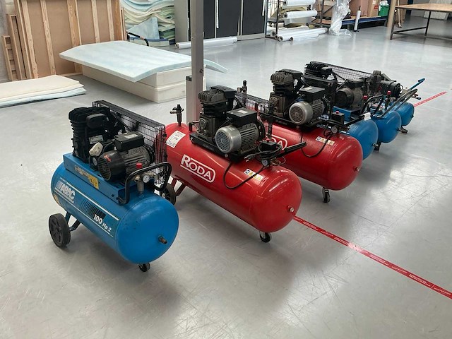 Mobiele luchtcompressor (6x) - afbeelding 12 van  22