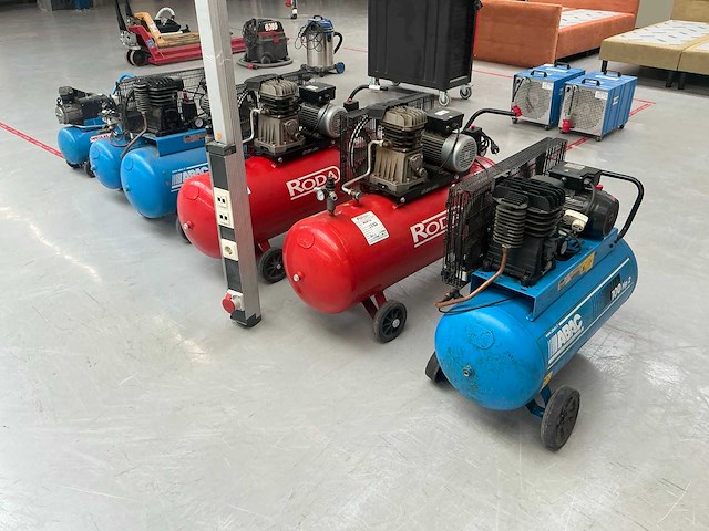 Mobiele luchtcompressor (6x) - afbeelding 16 van  22