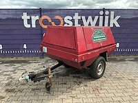 Mobiele luchtcompressor met pneumatische sloophamers - afbeelding 1 van  11