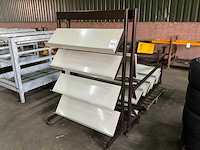 Mobiele magazijnstelling (4x) - afbeelding 1 van  4