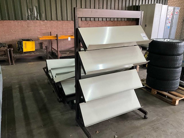 Mobiele magazijnstelling (4x) - afbeelding 2 van  4