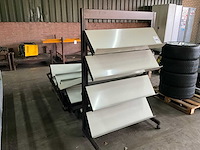 Mobiele magazijnstelling (4x) - afbeelding 2 van  4