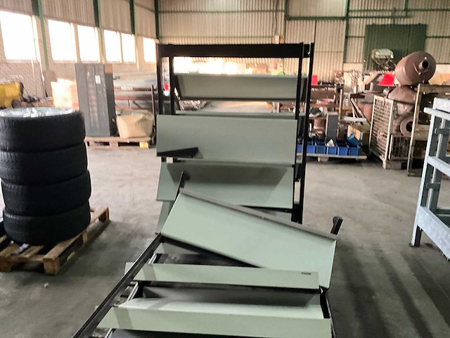 Mobiele magazijnstelling (4x) - afbeelding 4 van  4