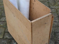 Mobiele opbergkist incl. rollen folie - afbeelding 1 van  4