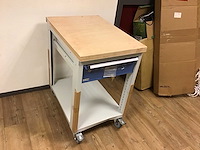 Mobiele otto kind werkbank met lade - afbeelding 1 van  3