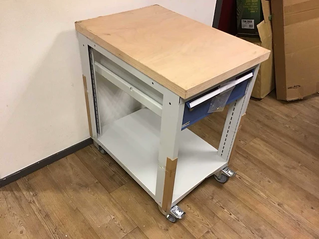 Mobiele otto kind werkbank met lade - afbeelding 4 van  6