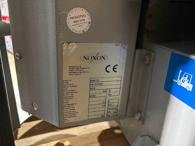 Mobiele palletwikkelrobot noxon mas 12 - bj. 2012 (zonder accu) - afbeelding 5 van  9