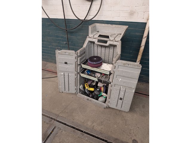 Mobiele poetskast met inhoud 3m - afbeelding 2 van  8