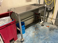 Mobiele roestvrijstalen gootsteen - afbeelding 2 van  3