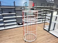 Mobiele ronde stortmand