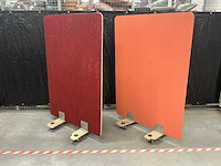 Mobiele room devider (2x) - afbeelding 1 van  3