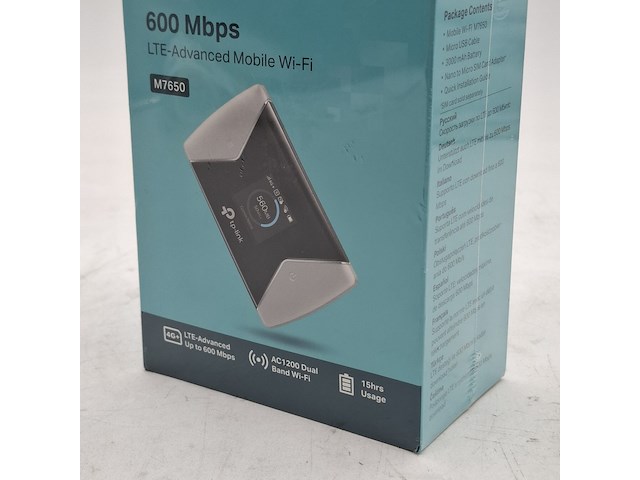 Mobiele router, tp-link, mobile wi-fi m7650 - afbeelding 3 van  4