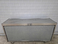 Mobiele rvs bar met gamko barkoeling en flessennest - afbeelding 4 van  10