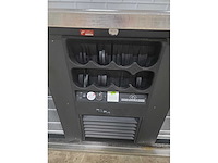 Mobiele rvs bar met gamko barkoeling en flessennest - afbeelding 8 van  10