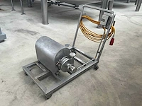 Mobiele rvs centrifugaalpomp