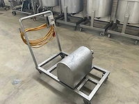 Mobiele rvs centrifugaalpomp - afbeelding 3 van  6