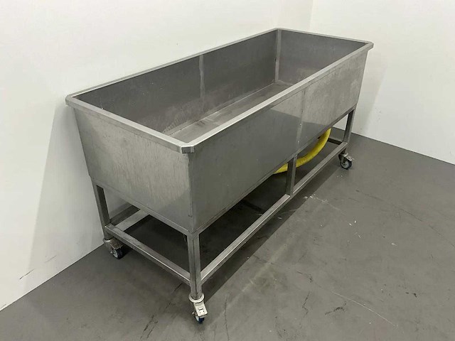 Mobiele rvs dompelbak - afbeelding 3 van  3
