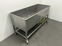 Mobiele rvs dompelbak - afbeelding 3 van  3