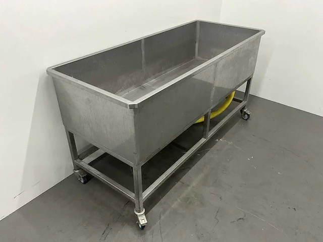 Mobiele rvs dompelbak - afbeelding 5 van  6