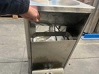 Mobiele rvs handwasunit / handwaszuil (18x) - afbeelding 3 van  15