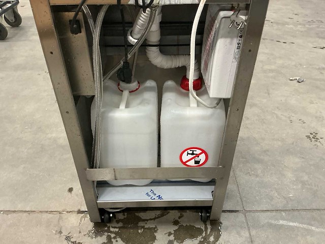 Mobiele rvs handwasunit / handwaszuil (18x) - afbeelding 5 van  15